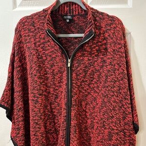 Jones New York Knit Poncho